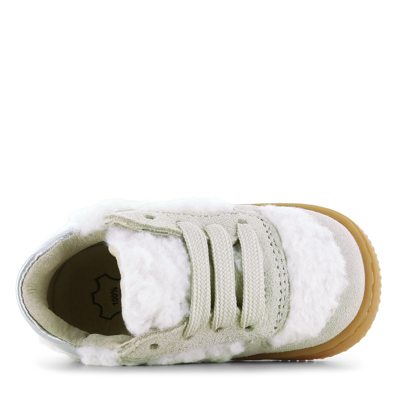 Shoesme beige teddy Sneaker
