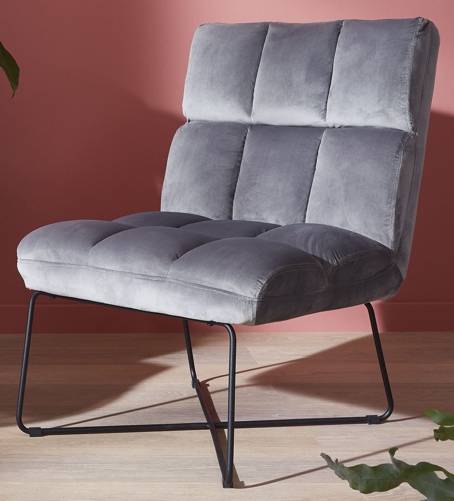 Sessel MATCH Stoffbezug grau