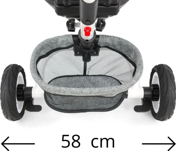 Milly Mally Milly Mally Trehjulet cykel 6i1 Stanley Grå