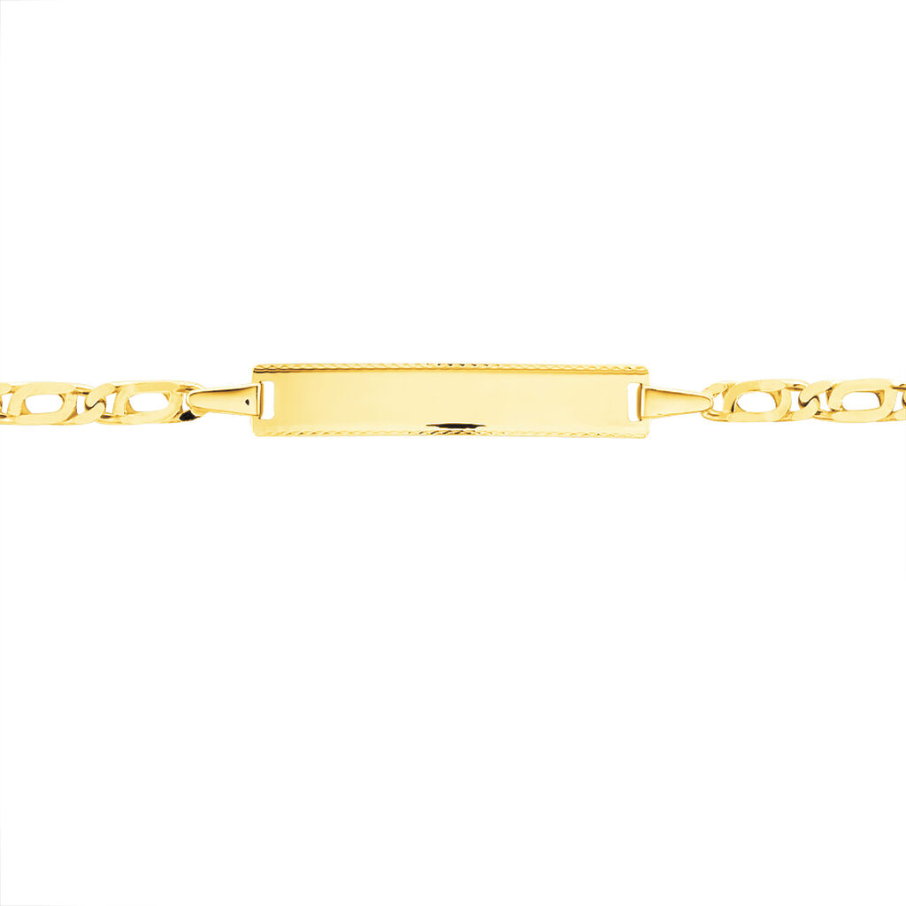 Bracelet Identité Evi Or Jaune