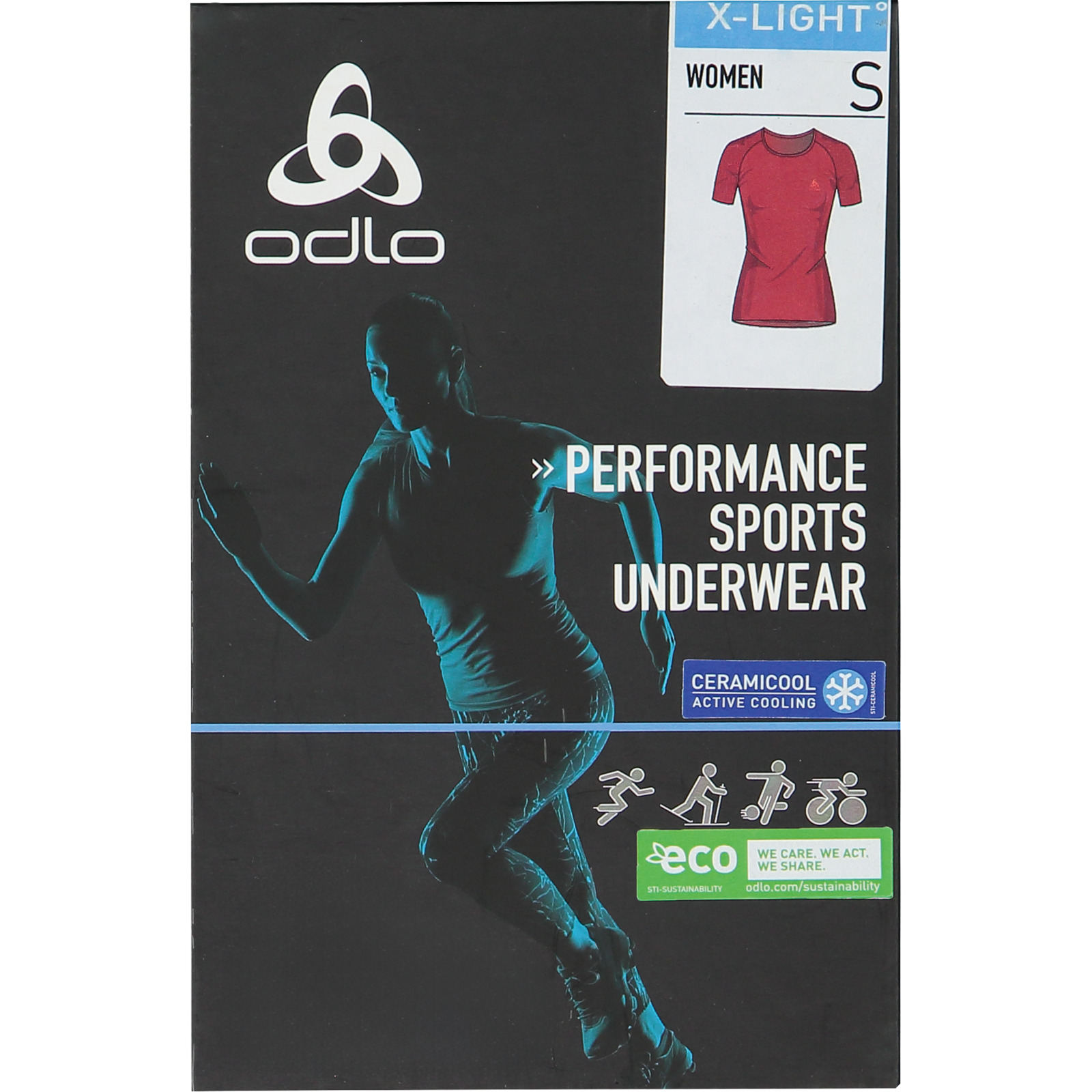 Odlo Damen-T-Shirt X-Light Performance Base Layer
