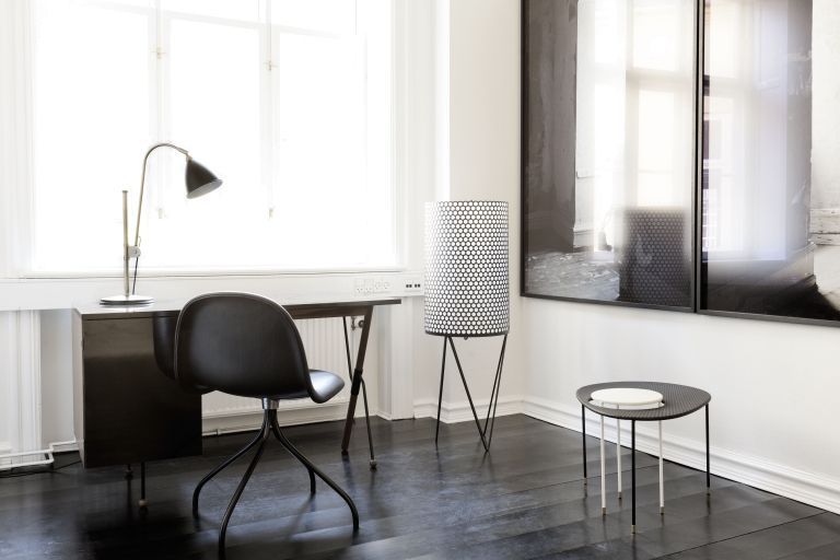 Gubi PD2 vloerlamp wit