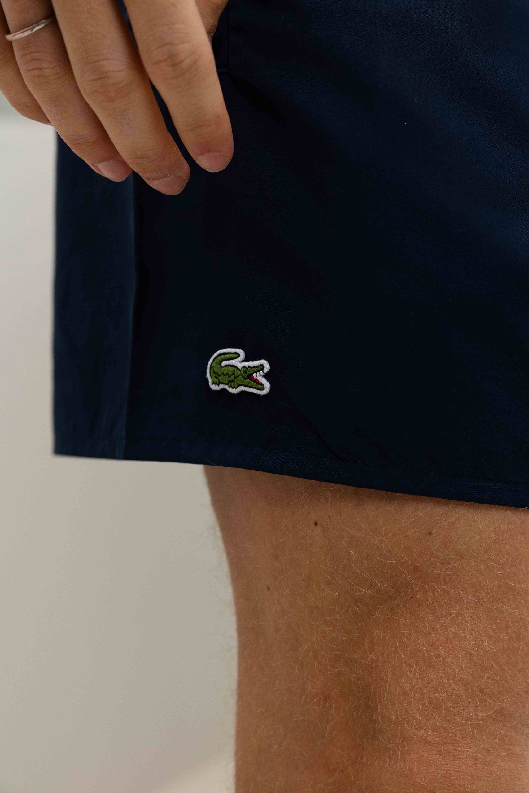 Lacoste Sneldrogende Zwembroek Heren Donkerblauw
