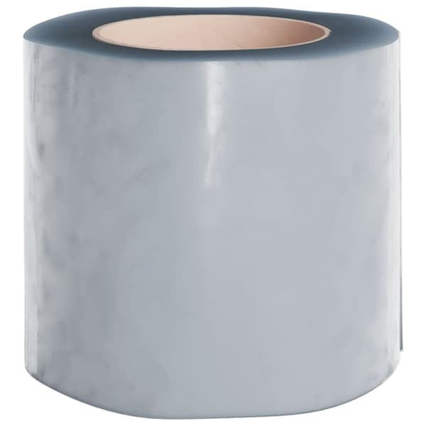 vidaXL Dørgardin gjennomsiktig 200 mm x 1,6 mm 50 m PVC