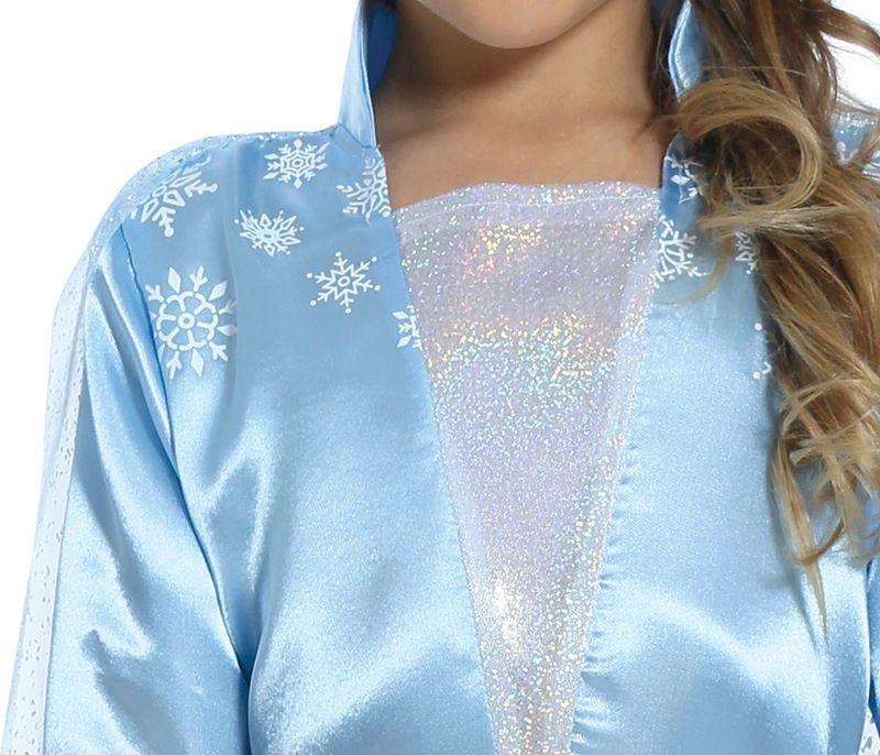 Fiestas - Ijsprinses - Verkleedjurk - Blauw - 100% Polyester