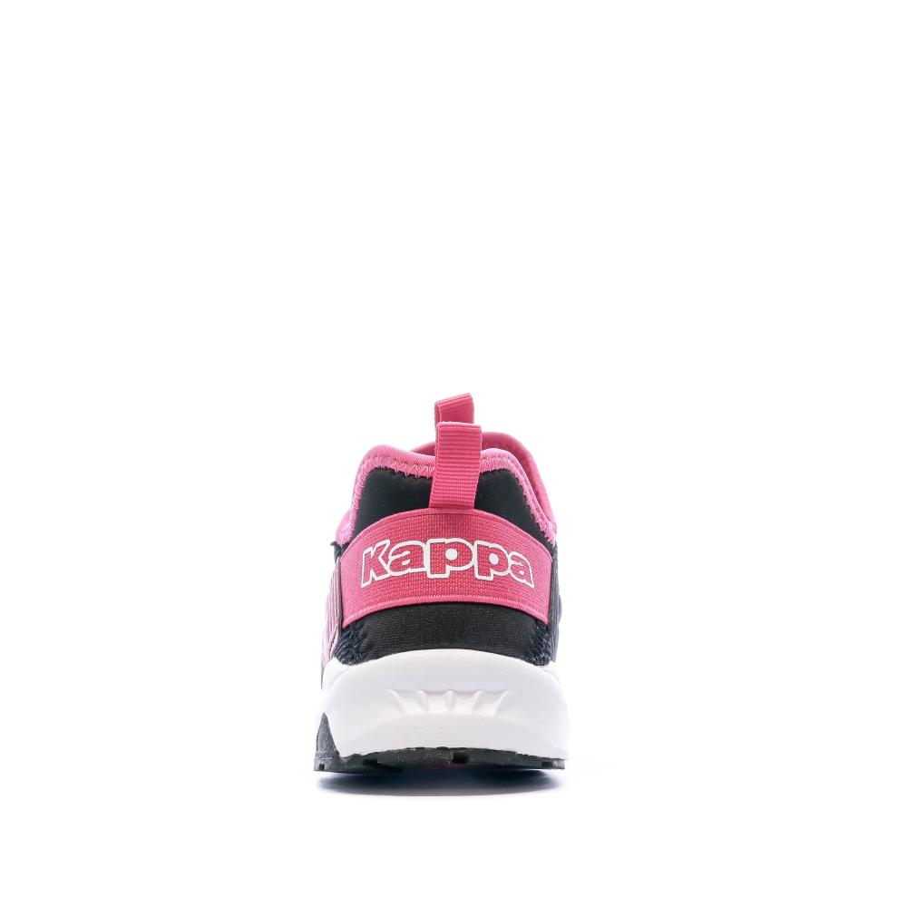 Kappa Baskets Noir/Rose Fille Kappa San Puerto