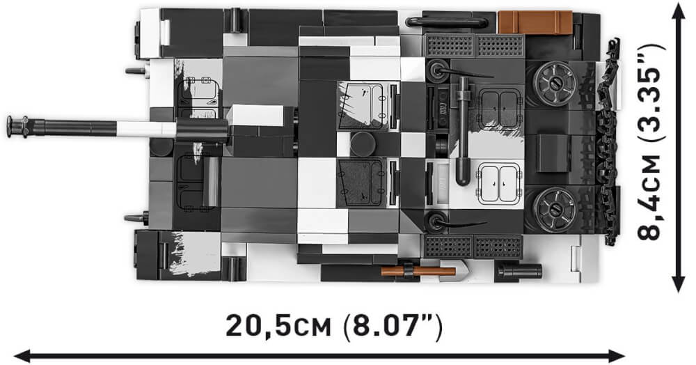 COBI 2286 STUG III Ausf F/Flammpanzer (2in1)