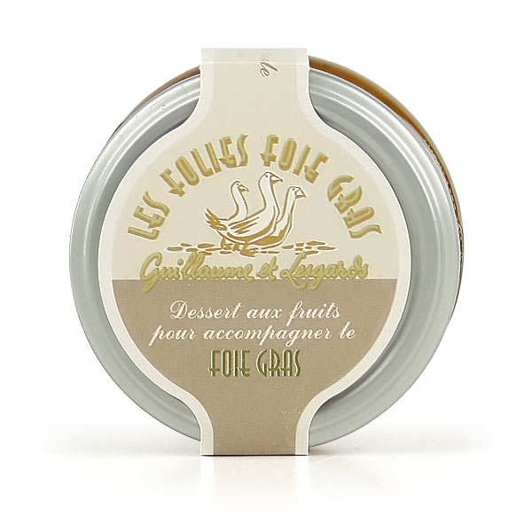 Les Folies Foie gras - Confit de figue au floc de Gascogne