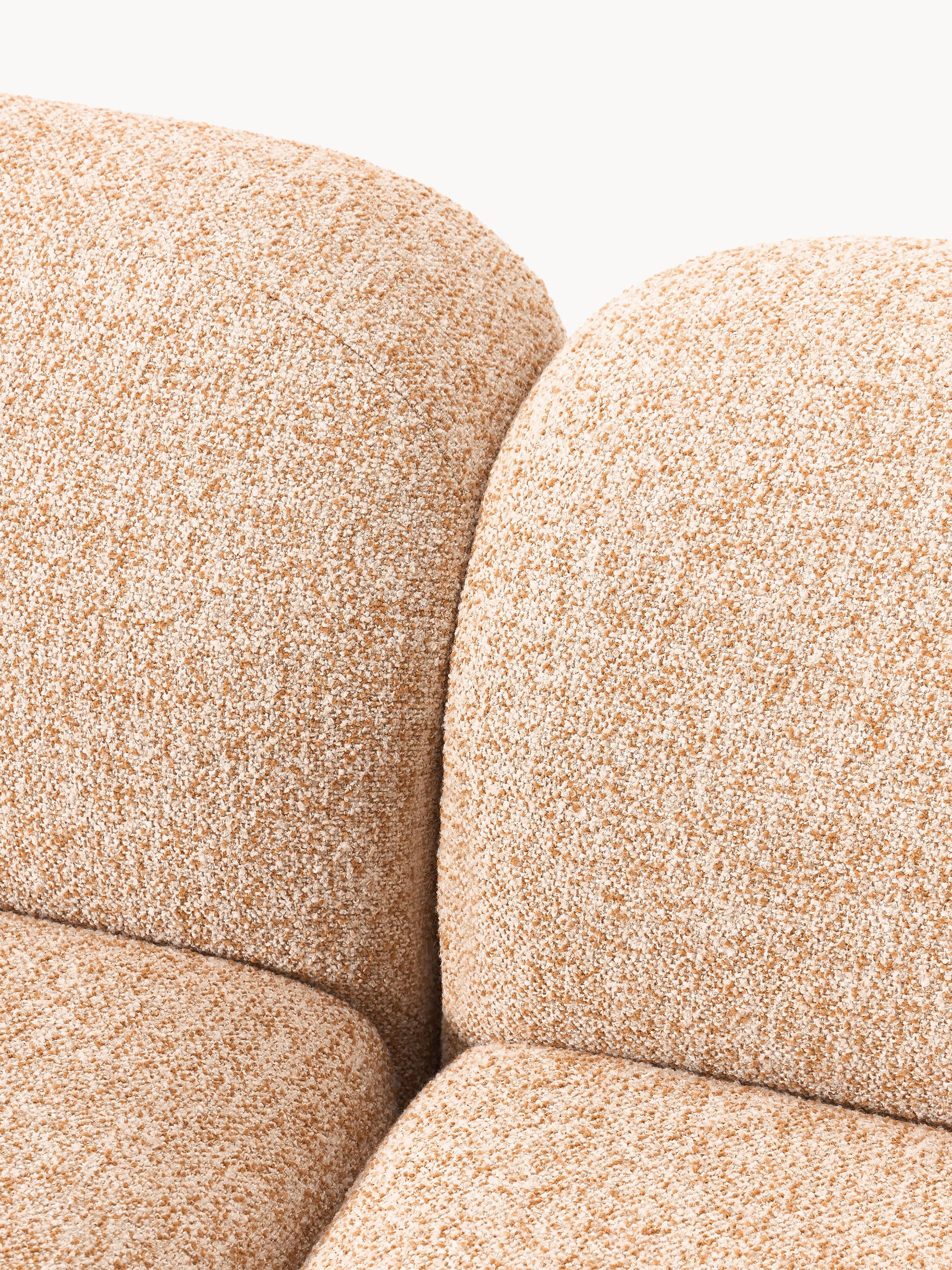 Modulaire bank Wolke (4-zits) van bouclé