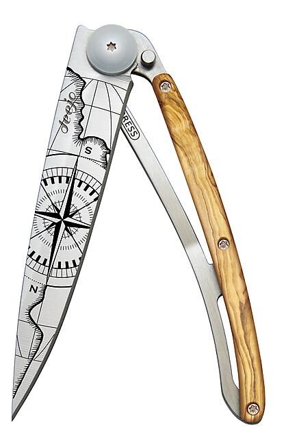 DEEJO - COUTEAU TERRA INCOGNITA TATOO 37 G