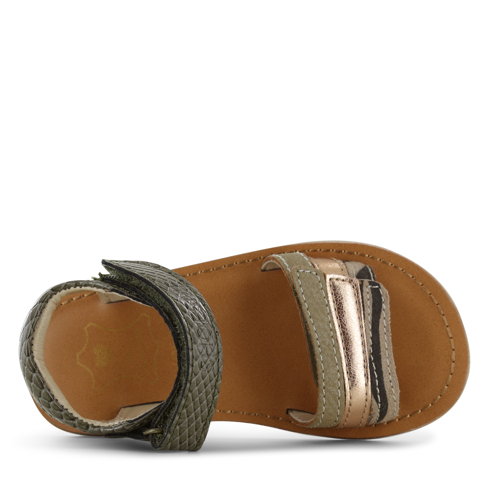 Shoesme groene sandaal Microleer | Sale