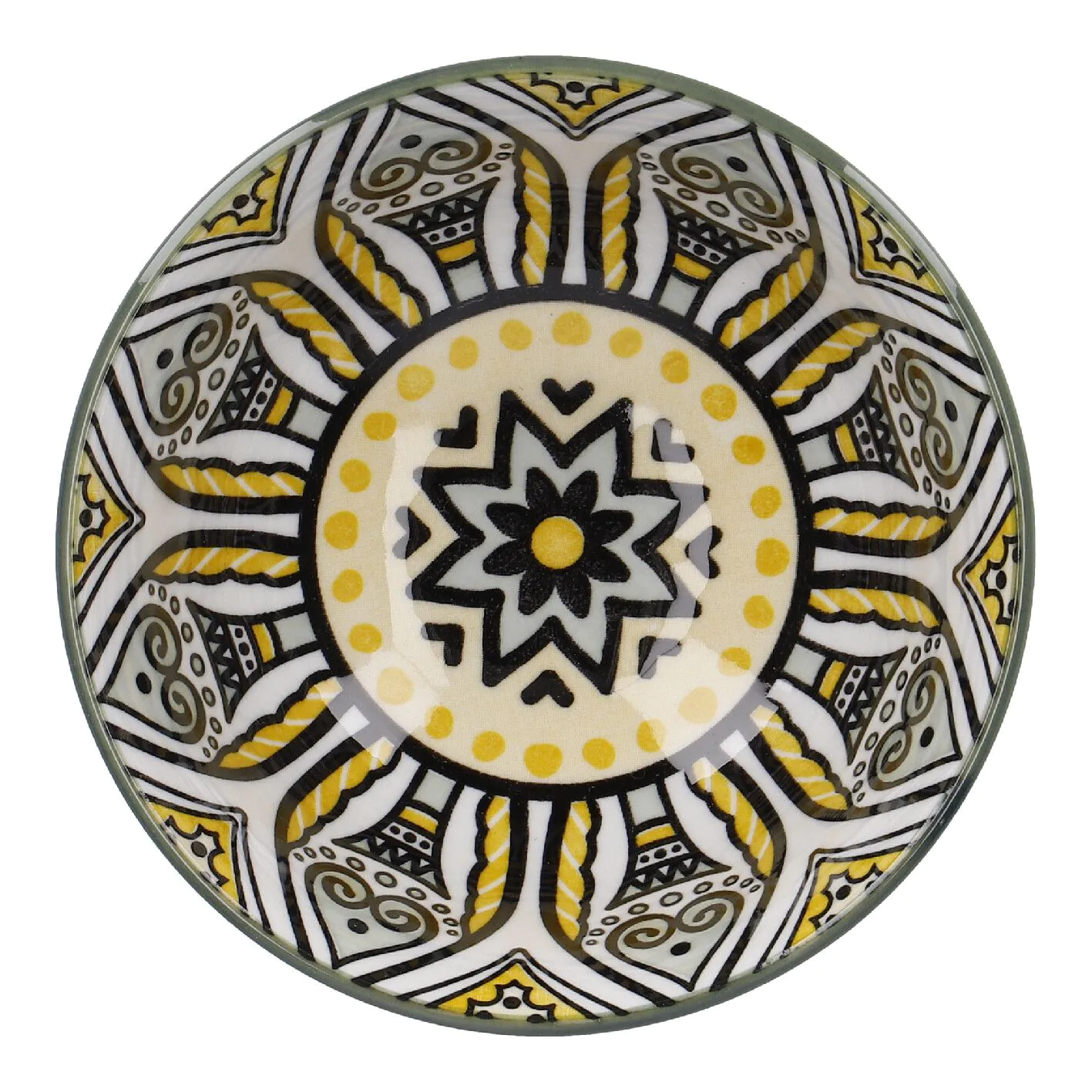 Schale Lisa, tief, gelb, 11 cm