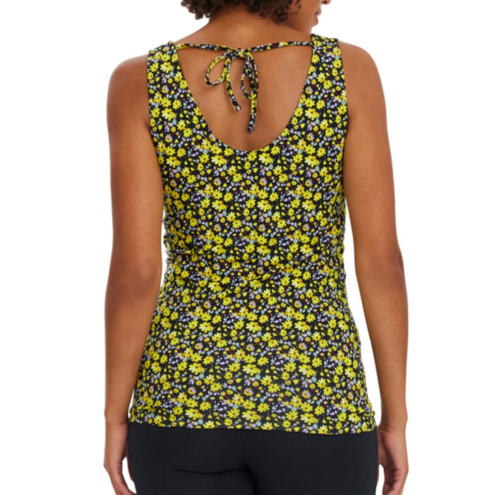 Mamalicious Débardeur Noir/Jaune Femme Mamalicious Lamber