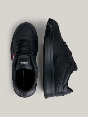Tênis Signature Tape com cadarço e sola cupsole