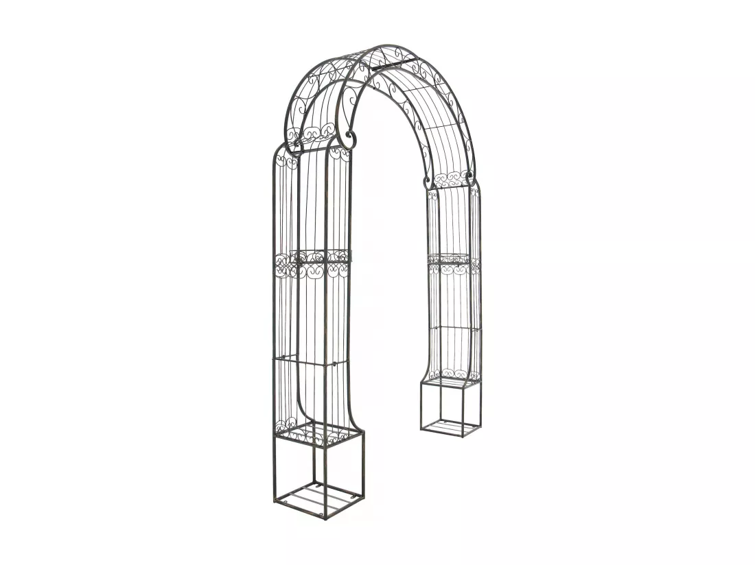 Arche à rosiers - Métal & Métal - Bronze - Alessia