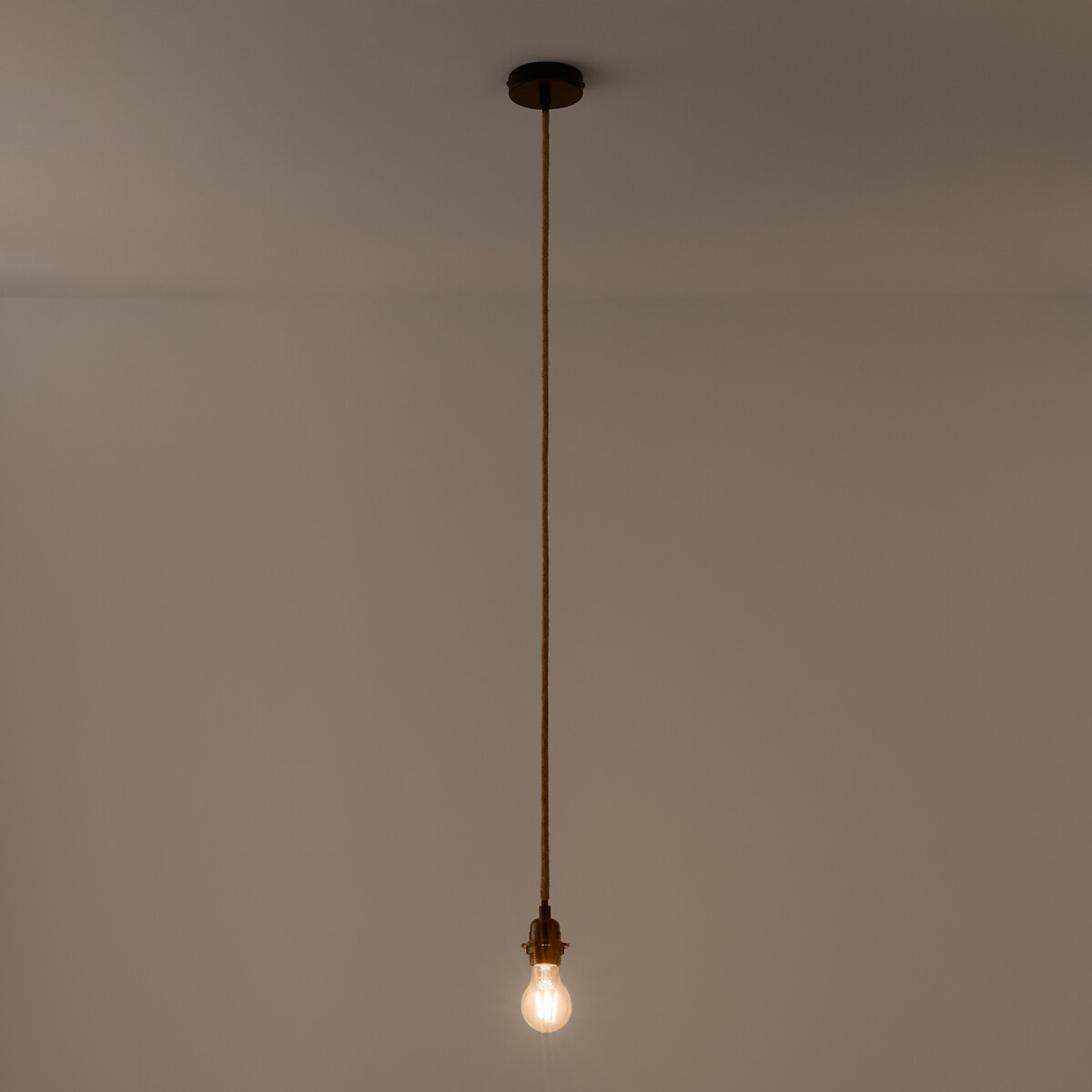 LA REDOUTE INTERIEURS<br>Cabo elétrico para luminária pendente E27, Baulind