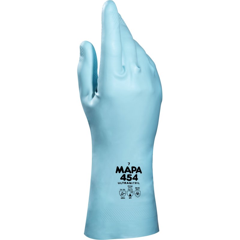 Gants de ménage hypoallergéniques Mapa Ultranitril 454 - La paire