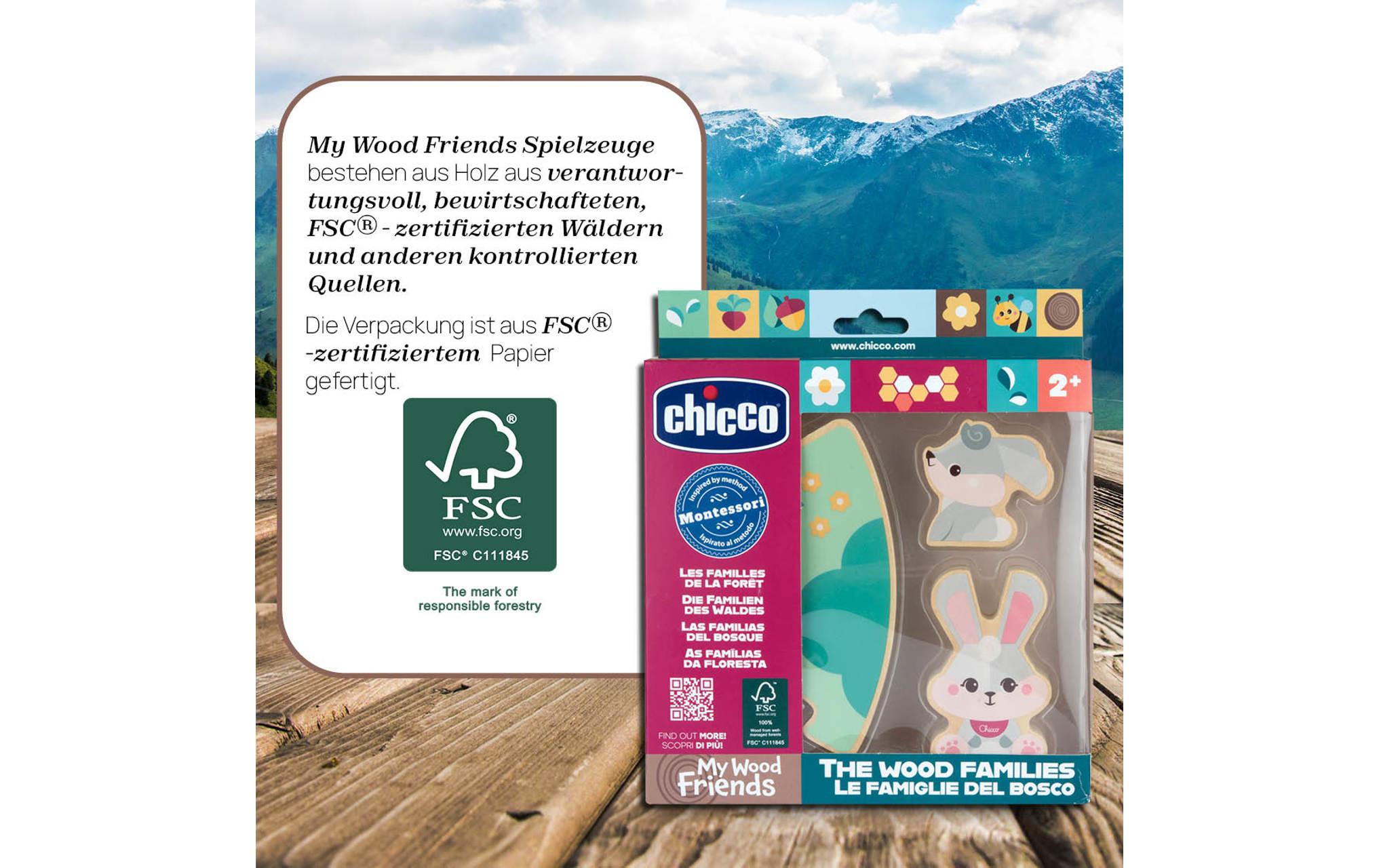 Spielfigurenset My Wood Friends – Mama Hase 2er SetLernspielzeug aus Holz