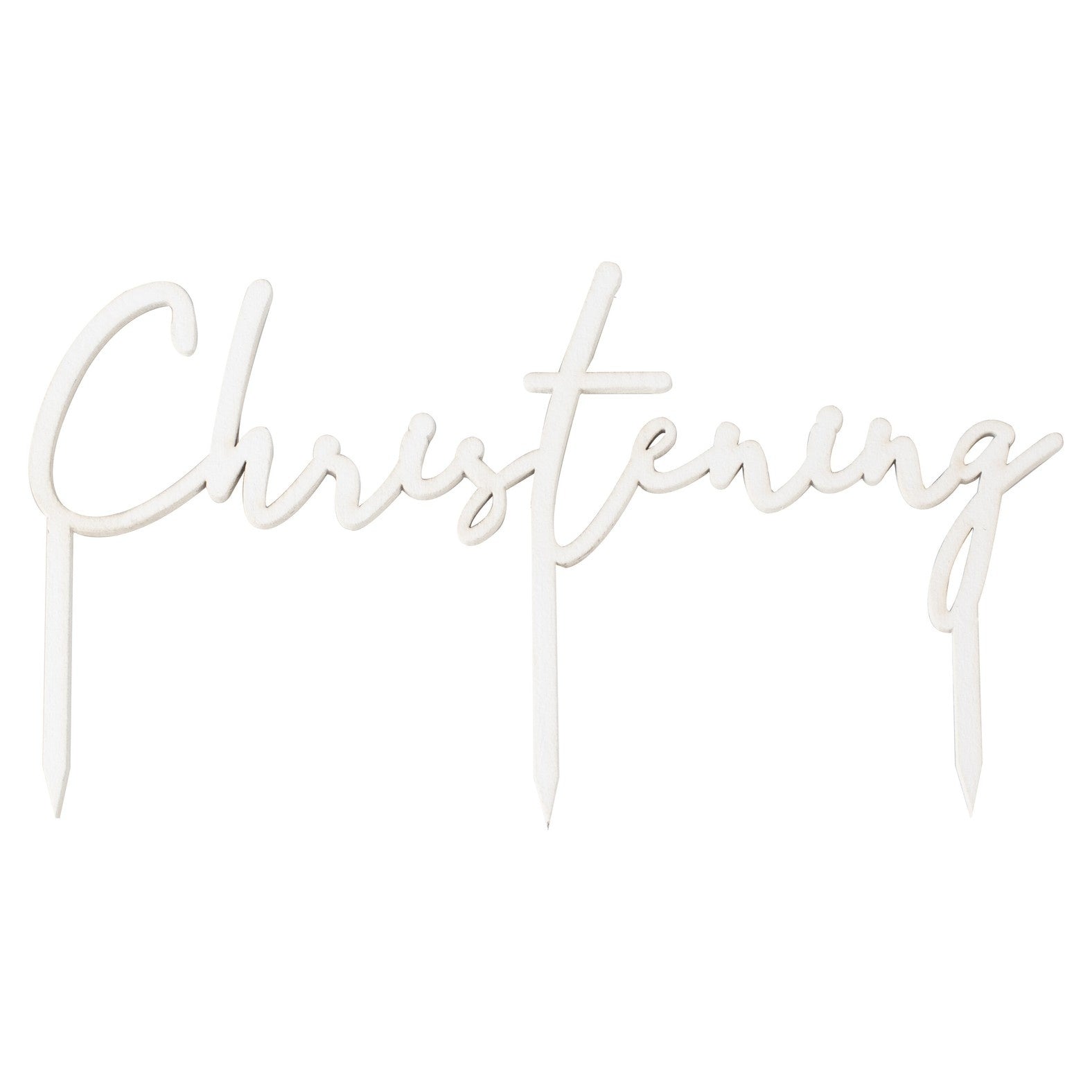Doopfeest Taarttopper Christening 9cm
