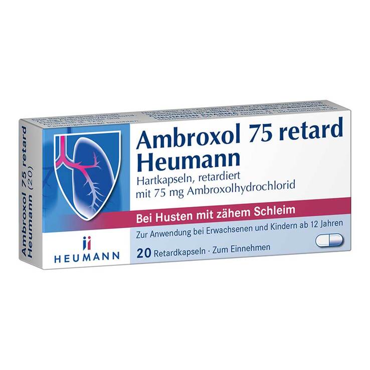Ambroxol 75 retard Heumann Kapseln, 20 St