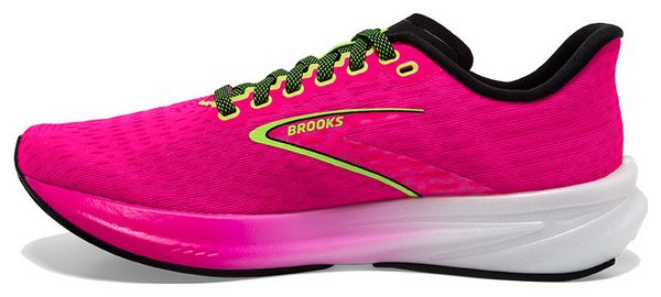 Chaussures Running Brooks Hyperion Rose Vert Femme