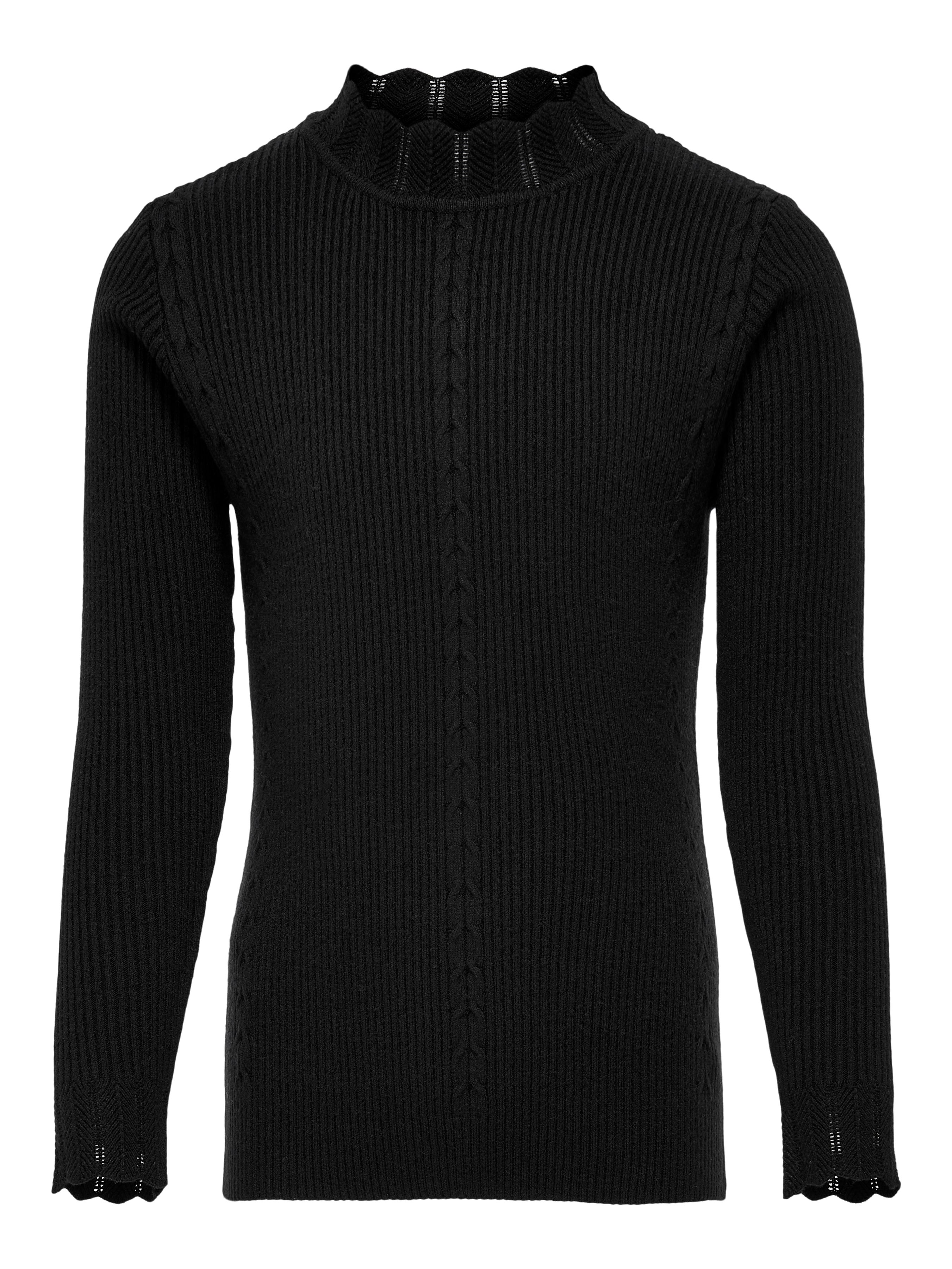 KOGBREENA Strickpullover Black