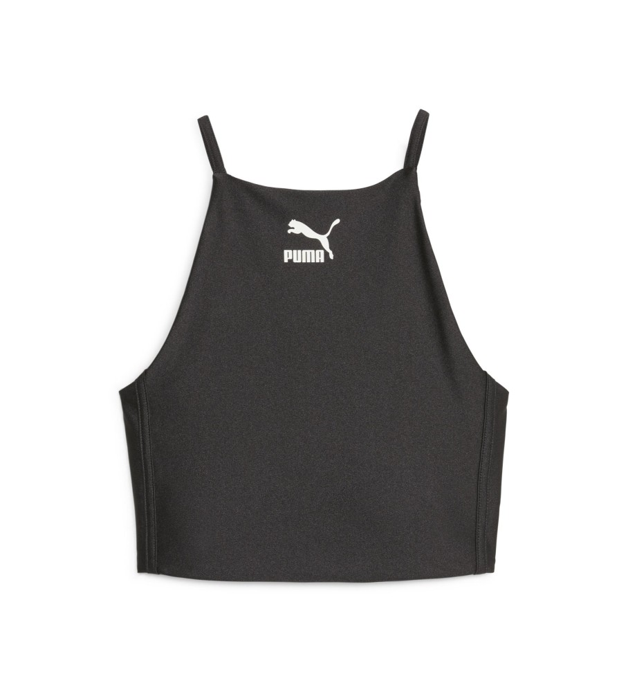 Camisa curta Puma T7 preta