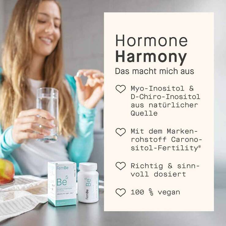Fembe Be5 Inositol Formular Kapseln, 60 St