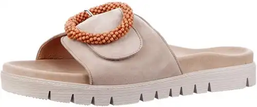 Gabor beige 63.745.14 - maat 43 slipper beige - maat 43 Calandschoen