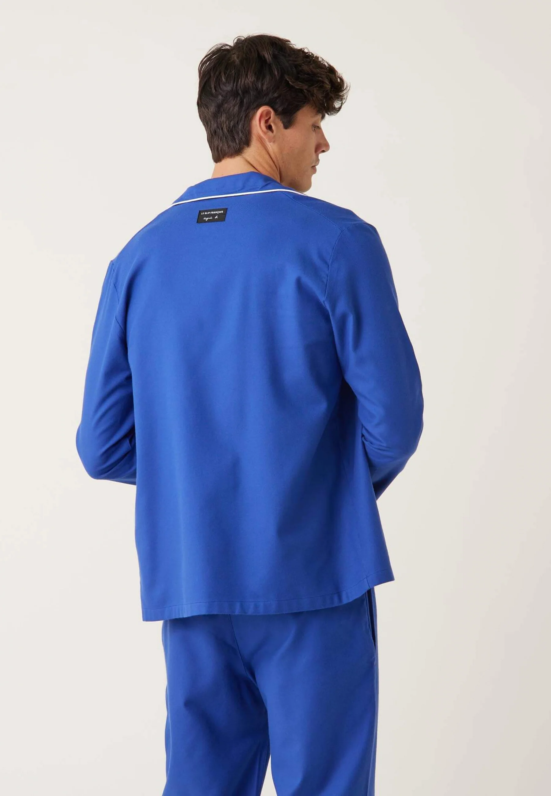 Chemise en coton-Jim Bleu Garage