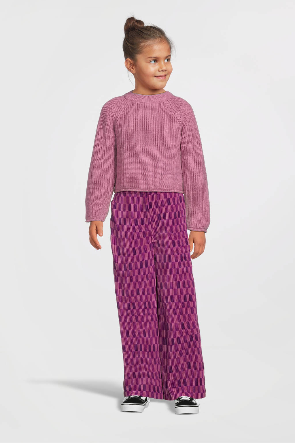 NAME IT gebreide trui roze