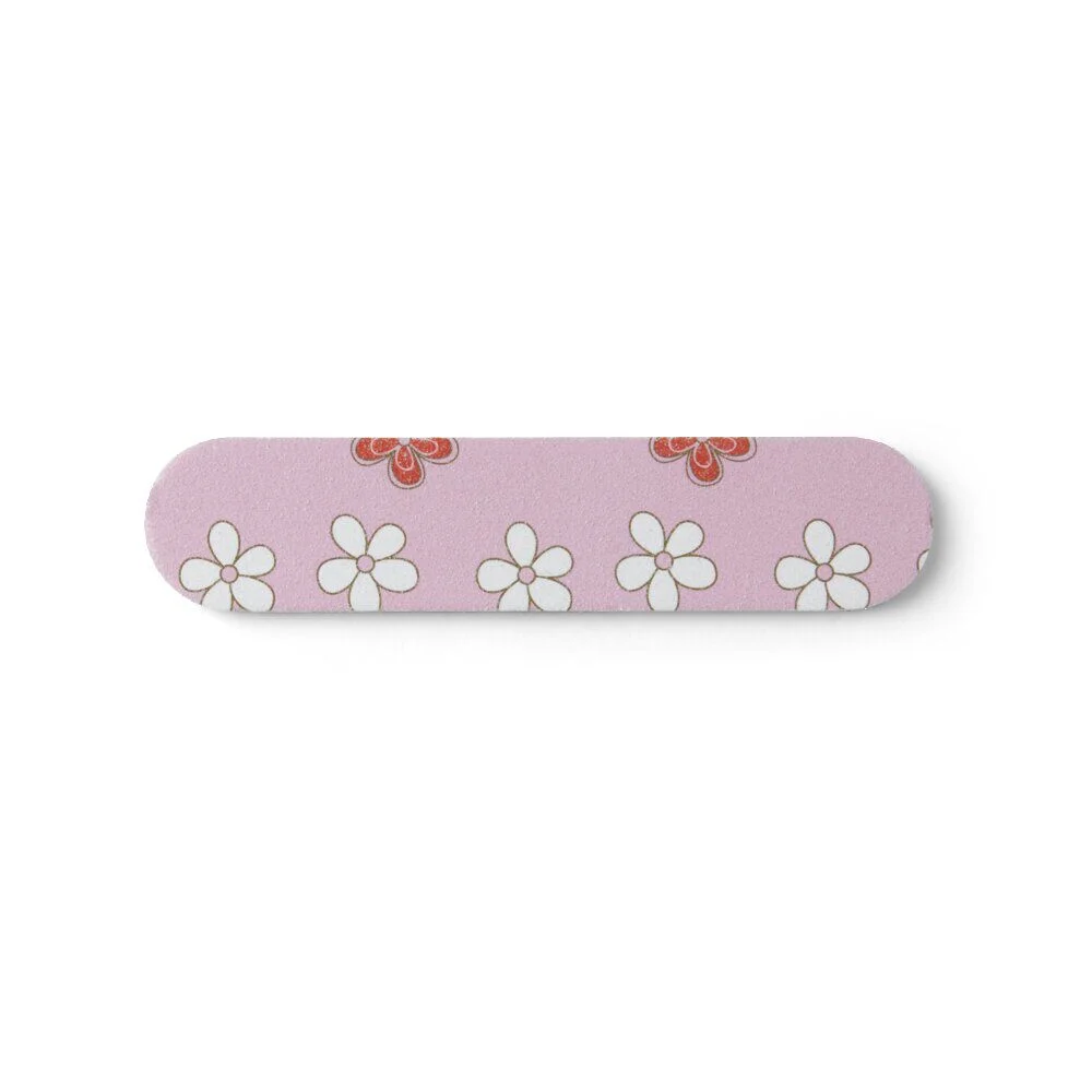 Lot de 10 limes à ongles à motifs L11x4cm