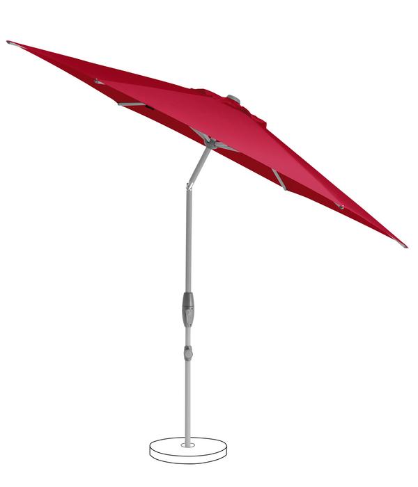 Suncomfort by Glatz Sonnenschirm Shell Turn,