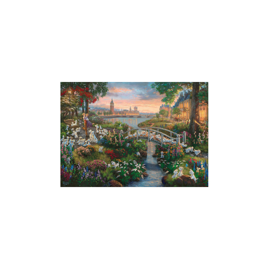 Puzzle -   Les 101 Dalmatiens - 1000 Pièces