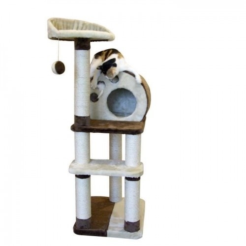Arranhador para gatos Kerbl Planetx marrom e bege