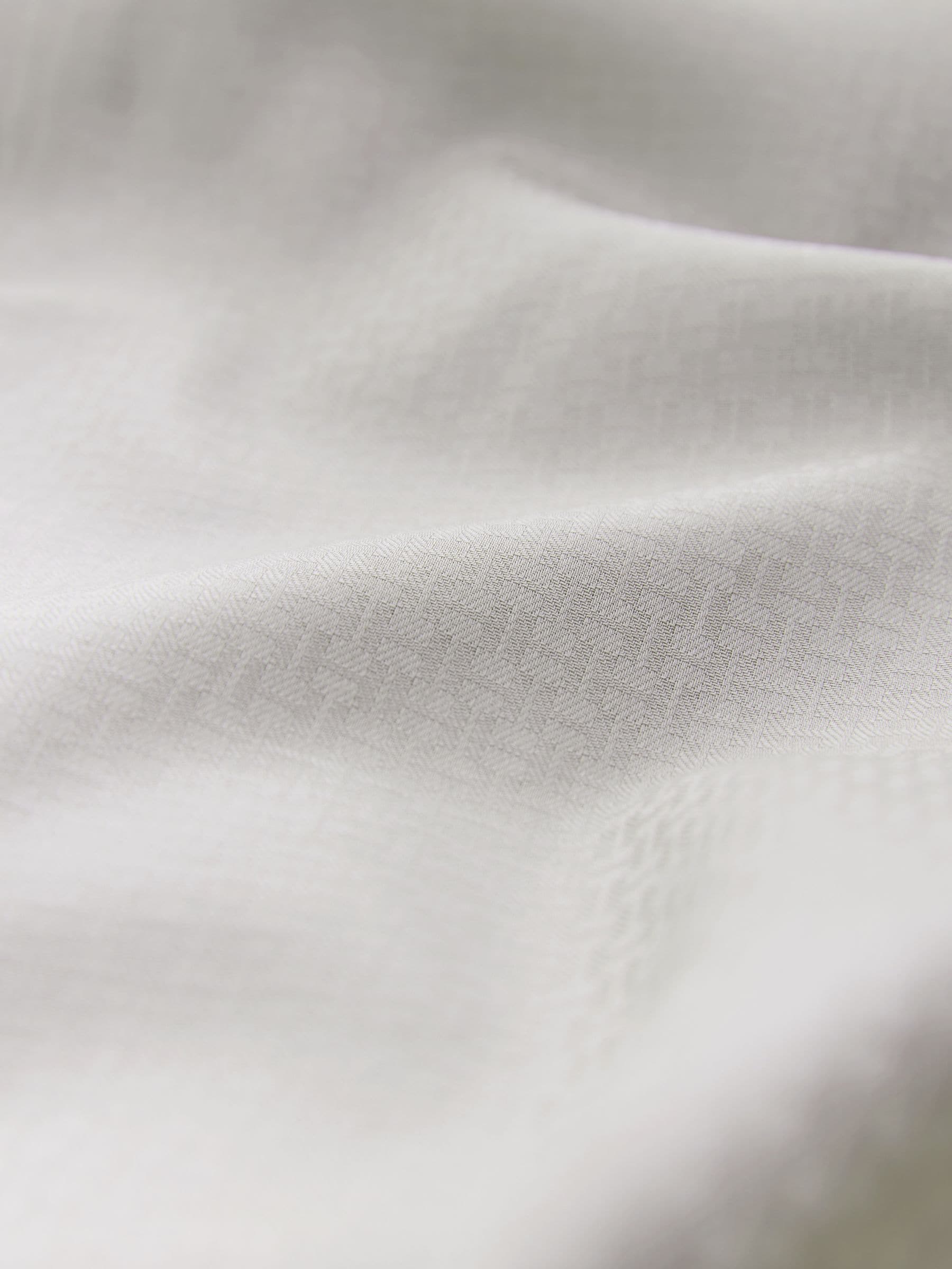 Neutral Monogram - Geometric Print Long Sleeve Smart Shirt