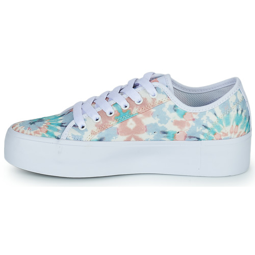 DC Shoes - MANUAL PLATFORM - Blanc / Print