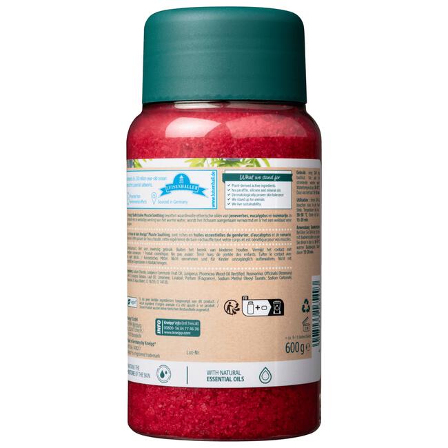 Kneipp Muscle Soothing Badkristallen 600 GR