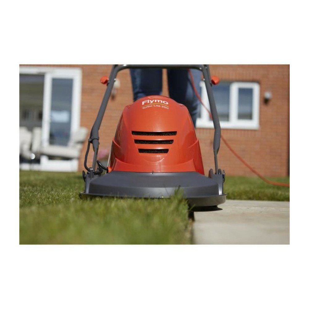 Tondeuse électrique sur coussin d'air flymo turbo lite 250 - 1400w - 25cm