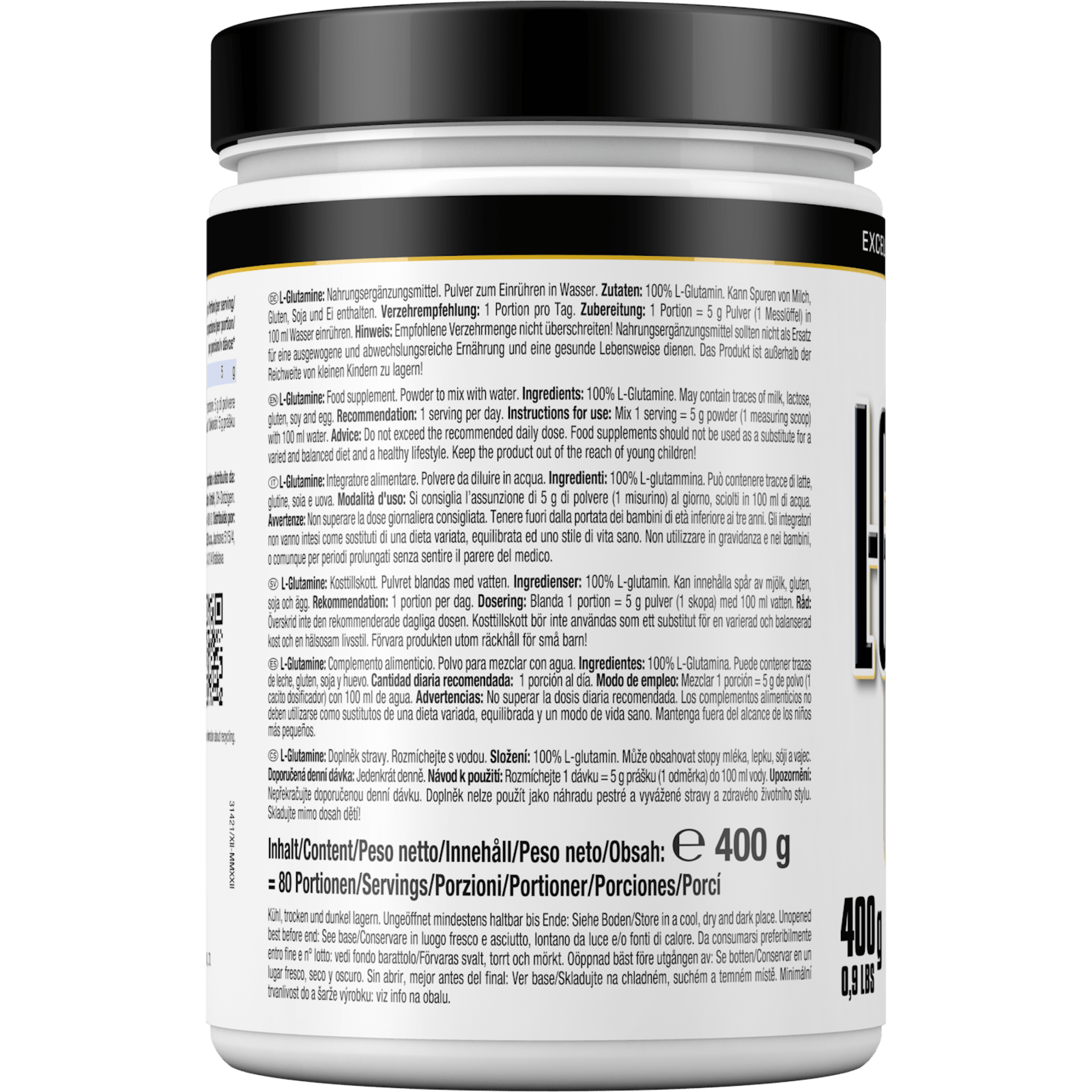 L-Glutamine (400g)