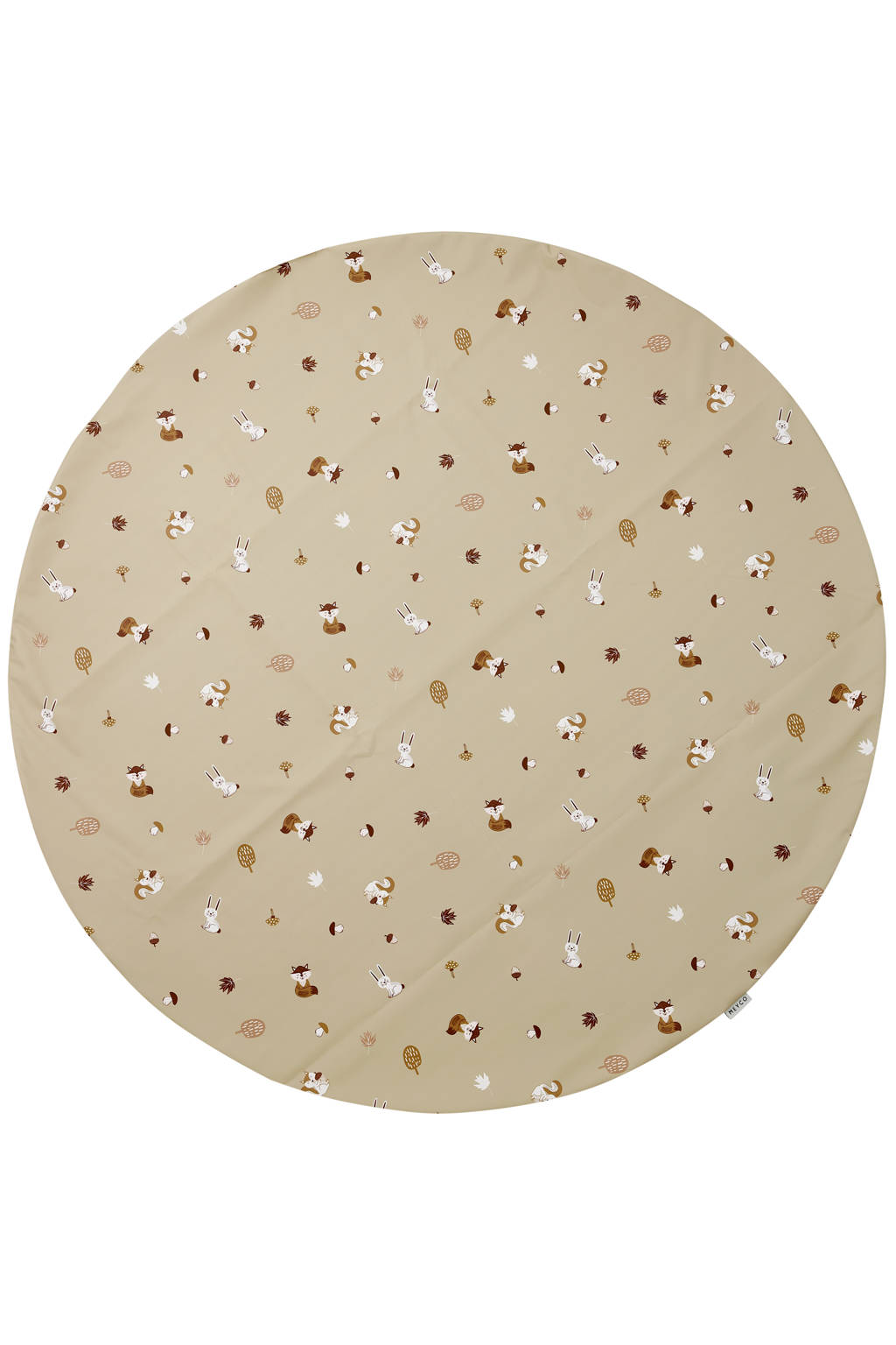 knoeimat 110 cm beige