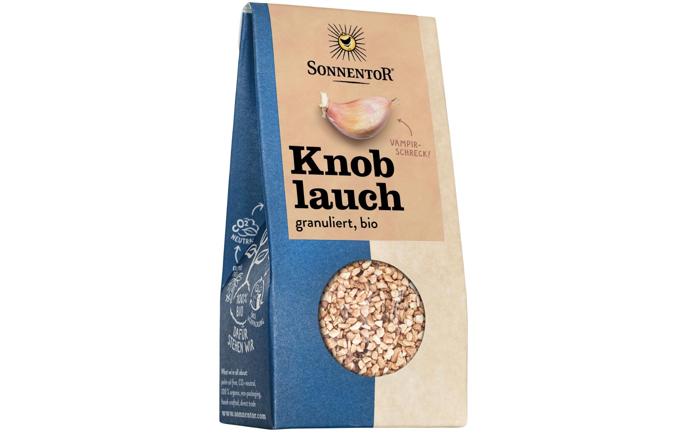Gewürz Bio Knoblauch Granulat Beutel 40 gGranulierter Knoblauch in Bio-Qualität