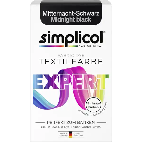 Textilfarbe expert Mitternacht-Schwarz