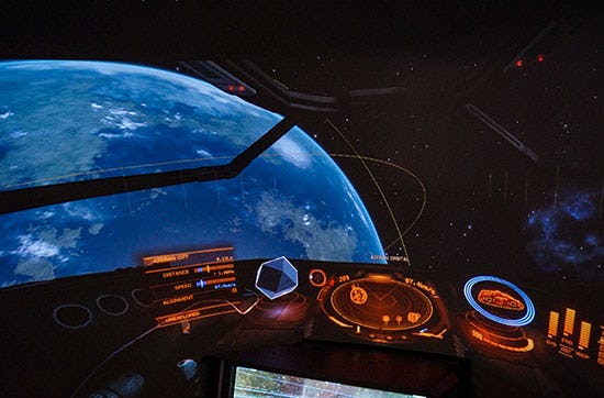 Weltraum Simulation Zürich