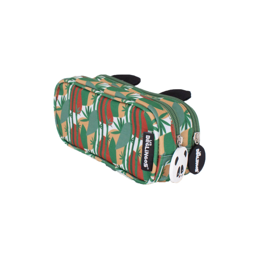 Trousse scolaire 2 compartiments - Rototos le panda