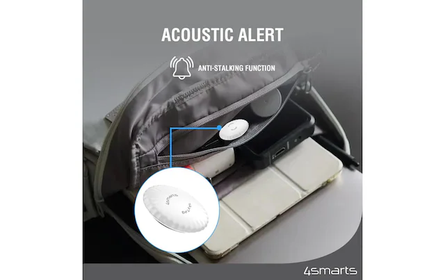 4smarts GPS-Tracker »SkyTag Slim 2er Set schwarz, weiss«