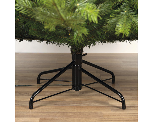 Kunstkerstboom Everlands Grandis, verlicht, 150 cm hoog, groen, incl. LED