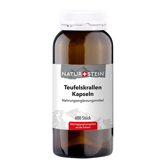 NATURSTEIN Teufelskrallen Kaps Glas 600 Stk