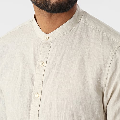 Chemise A Manches Longues 7632 Beige