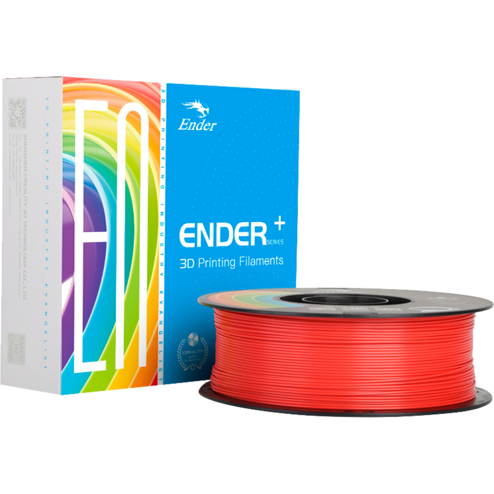 Creality 3D-Kartusche PLA+ Filament Red